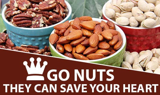 Go nuts- They can save your heart!