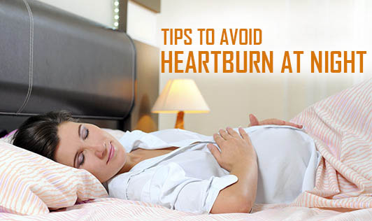 Tips To Avoid Heartburn At Night