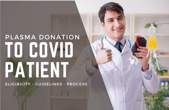 Donating Plasma to COVID-19 Patient